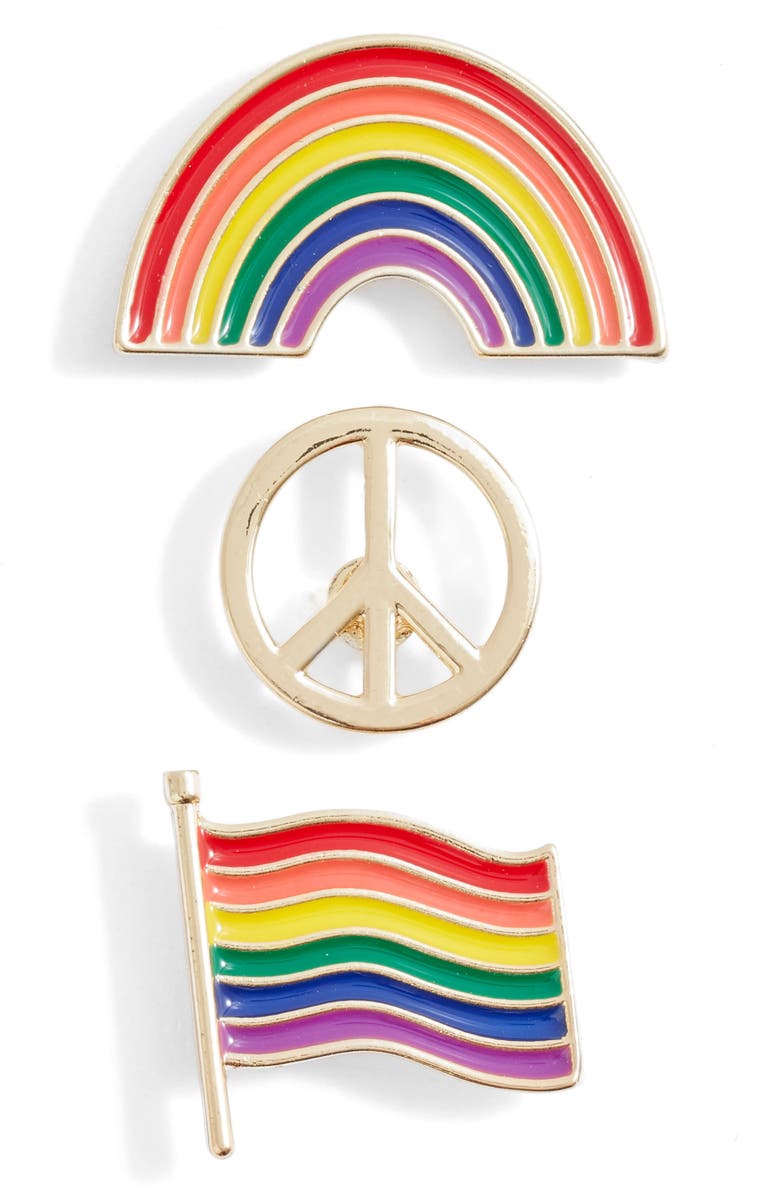 BP. Be Proud by BP. 3-Pack Gender Inclusive Accessory Pins, Main, color,