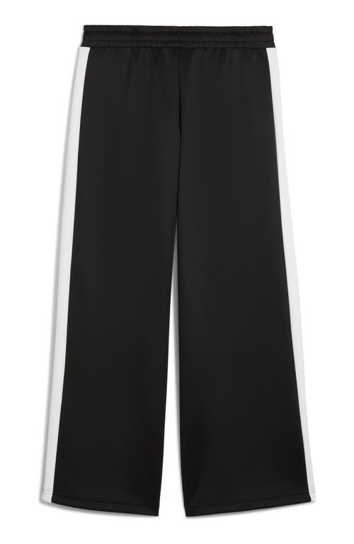 Puma T7 Women's Low Rise Track Pants In Black
