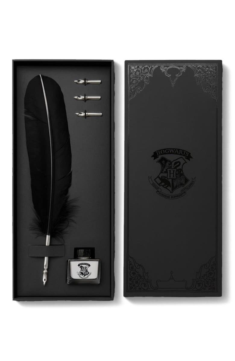 Blvck Harry Potter x Blvck - Writing Essentials Feather Pen Set, Main, color, 