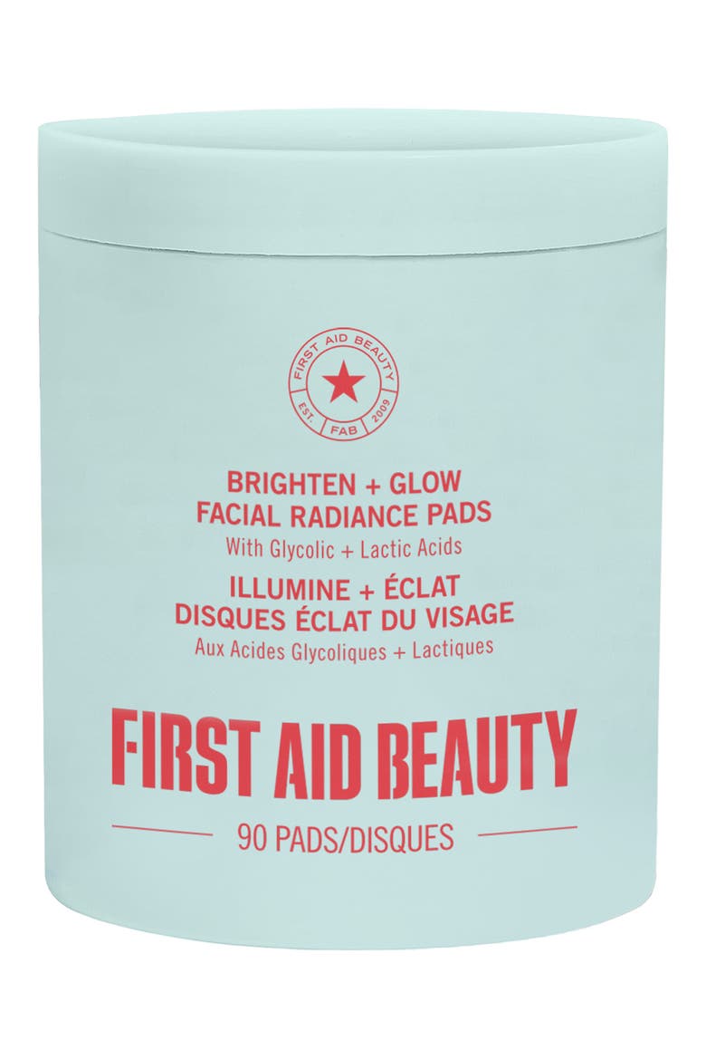 Brighten + Glow Facial Radiance Pads - 90 Count $56 Value, Main, color, NO COLOR