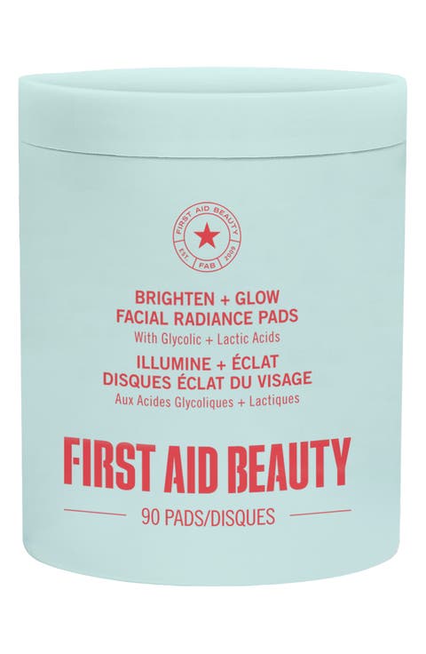 Brighten + Glow Facial Radiance Pads - 90 Count $56 Value