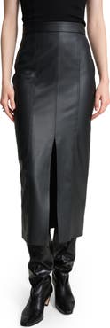 Marcella Nerida Faux Leather Maxi Skirt