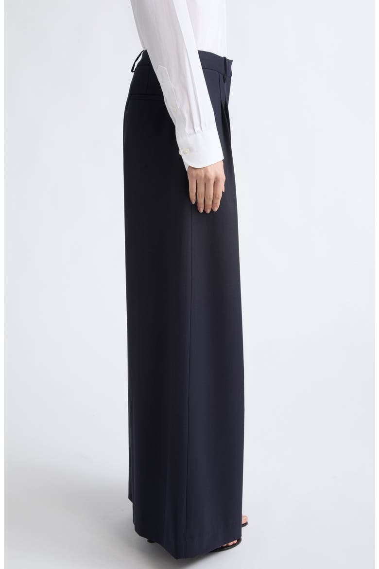 Avery Stretch Wool Career Pants, Alternate, color, MIDNIGHT