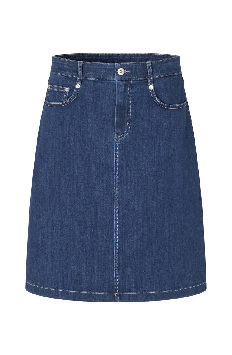 Masai Copenhagen Denim Skirt, Alternate, color, Blue Denim