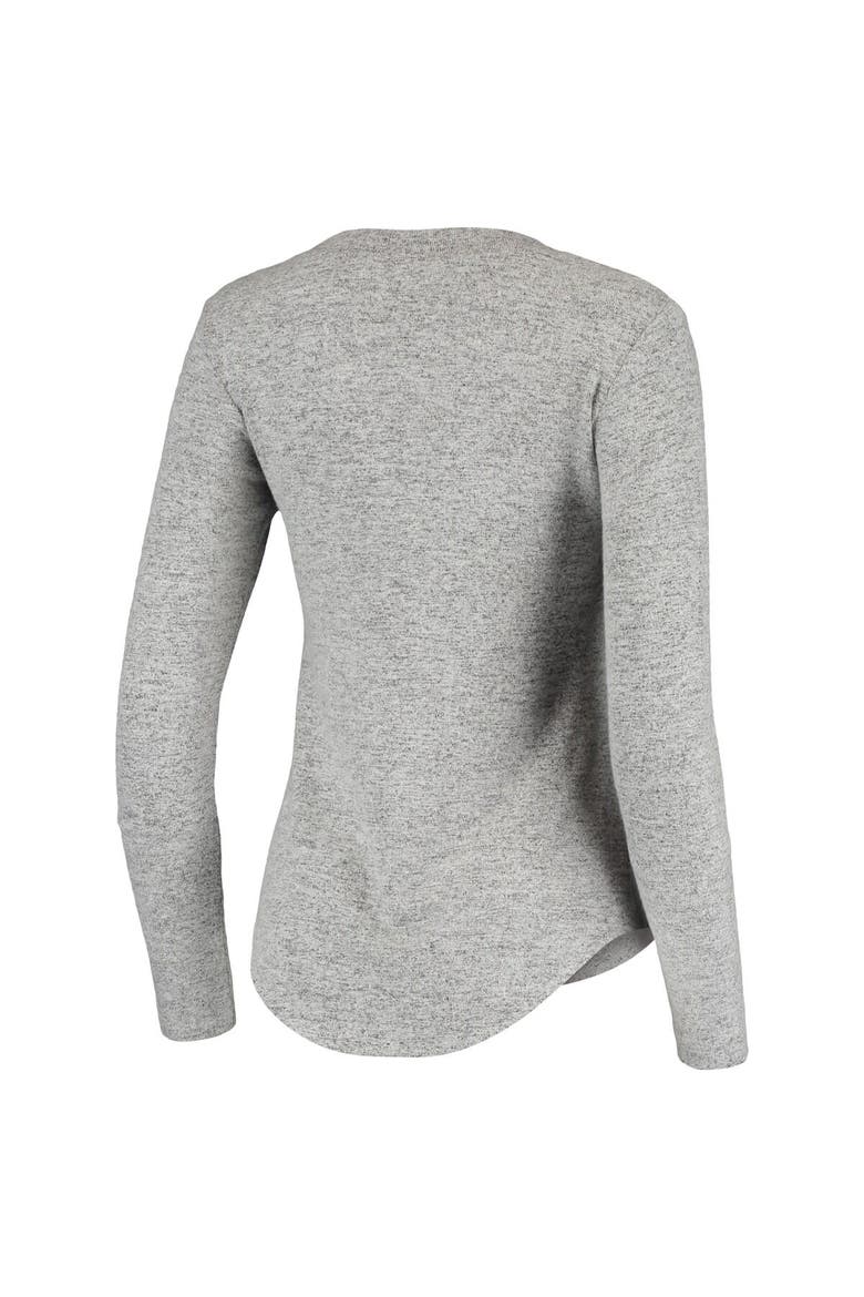 Women's Concepts Sport Heathered Gray St. Louis Cardinals Tri-Blend Long Sleeve T-Shirt, Alternate, color, Gray