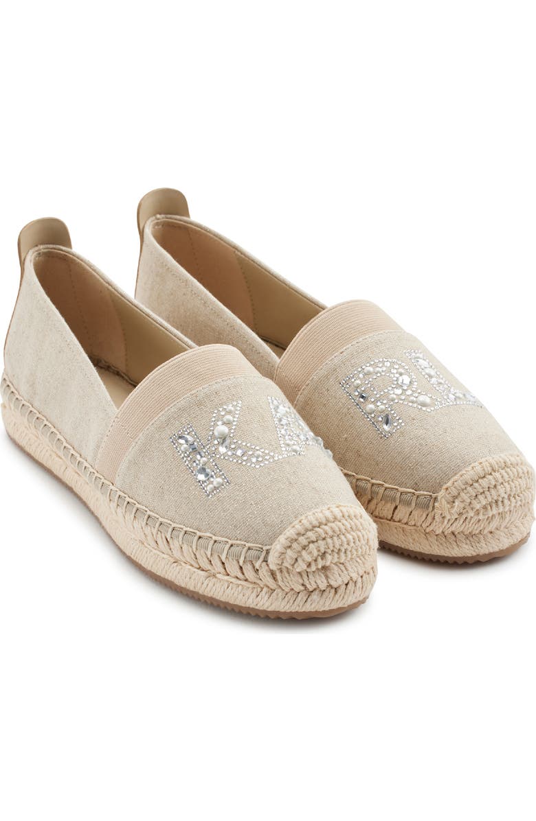 KARL LAGERFELD PARIS Manika Espadrille Slip-On Sneaker, Main, color,