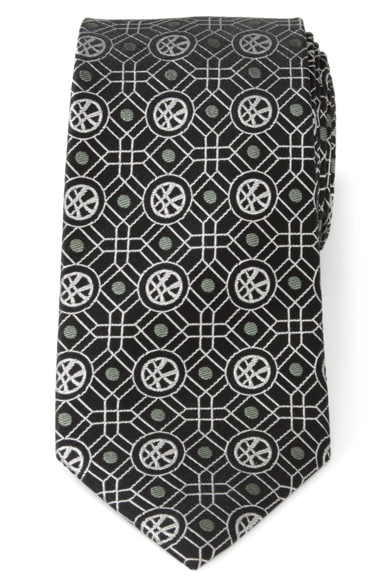 Doctor Strange Silk Tie, Main, color, BLACK