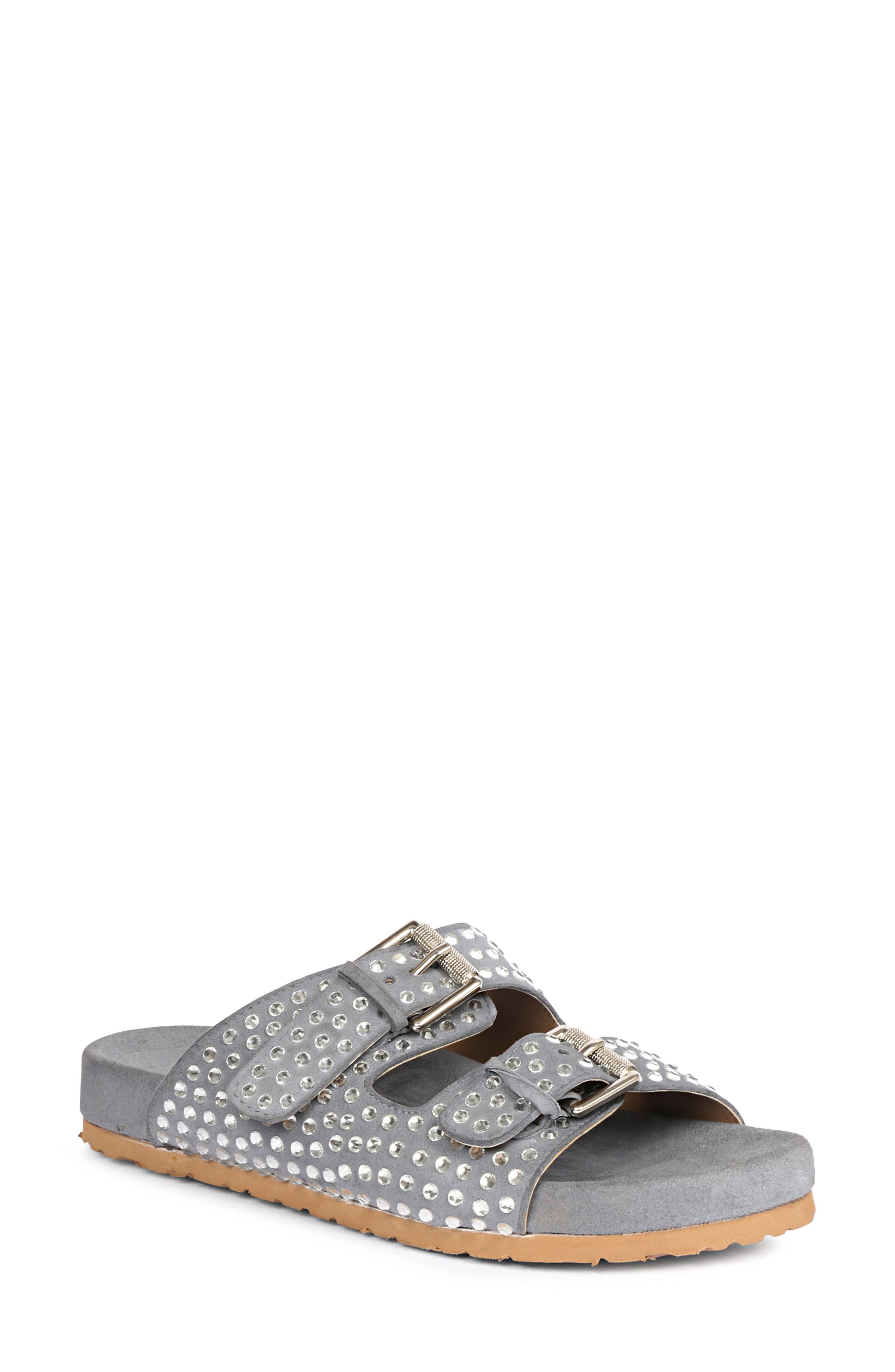 SAINT G Riena Embellished Slide Sandal