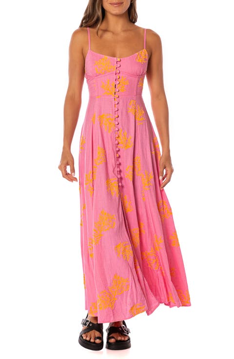 Coral Reef Sia Cover-Up Dress