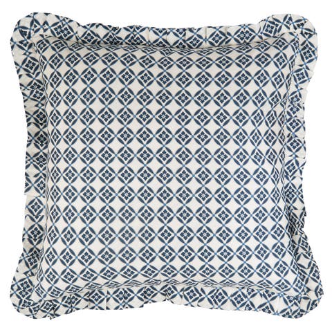 Colonial Williamsburg Stafford Royal 100% Cotton Euro Pillow Sham 26" x 26"