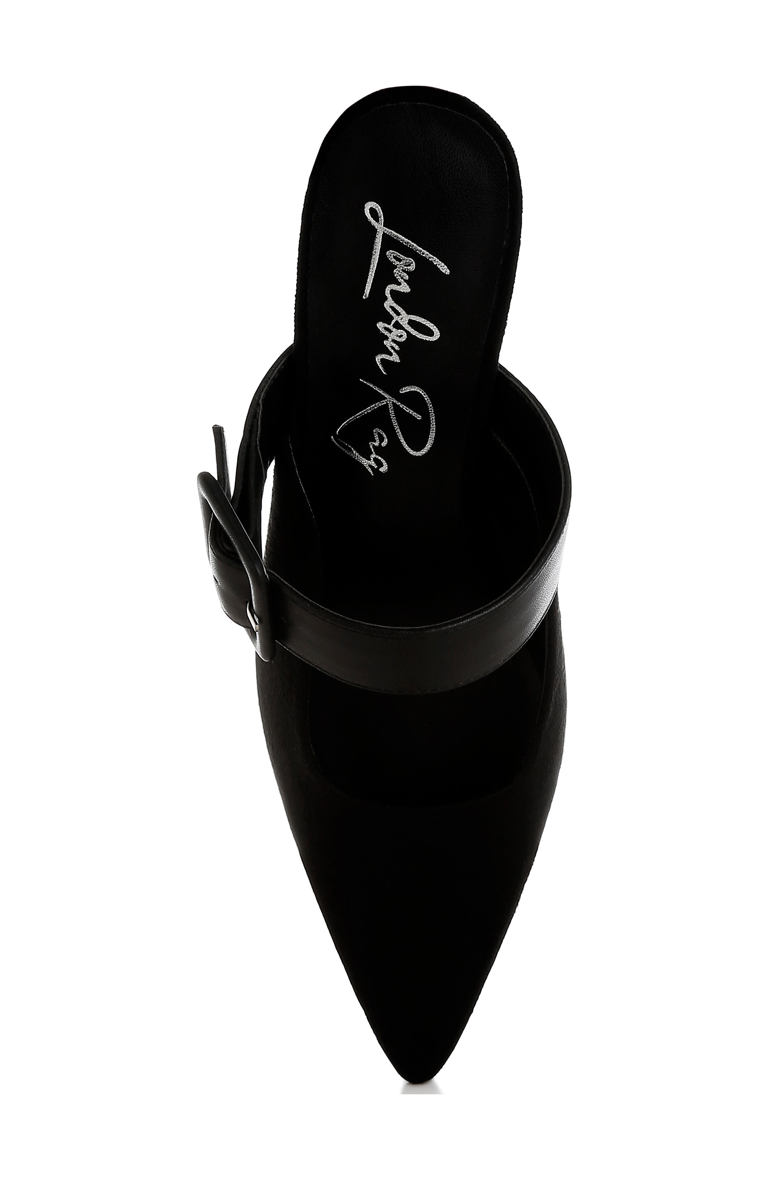 LONDON RAG Onagra Mule, Alternate, color, Black