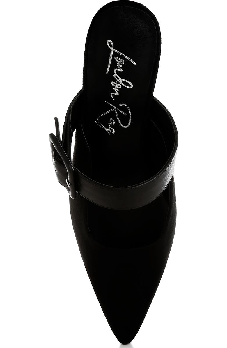 LONDON RAG Onagra Mule, Alternate, color, Black