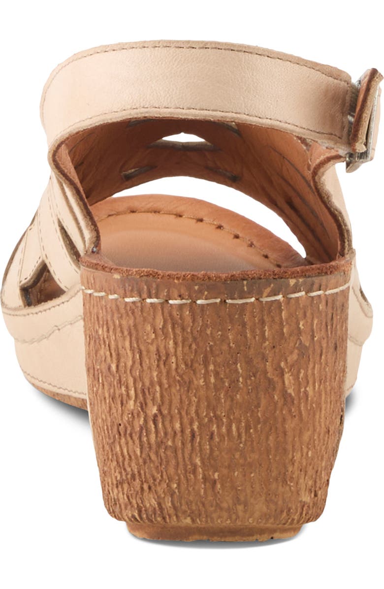 Spring Step Cathy Wedge Sandal, Alternate, color, Beige