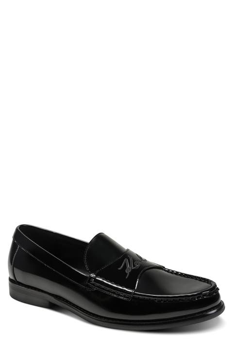 Faron Front Embroidered Logo Loafer (Men)
