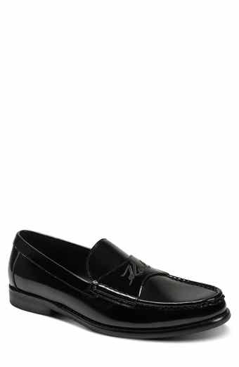 KARL LAGERFELD PARIS Faron Front Embroidered Logo Loafer