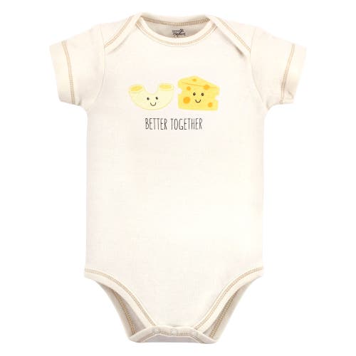 Touched By Nature Organic Cotton Bodysuits In Neutral