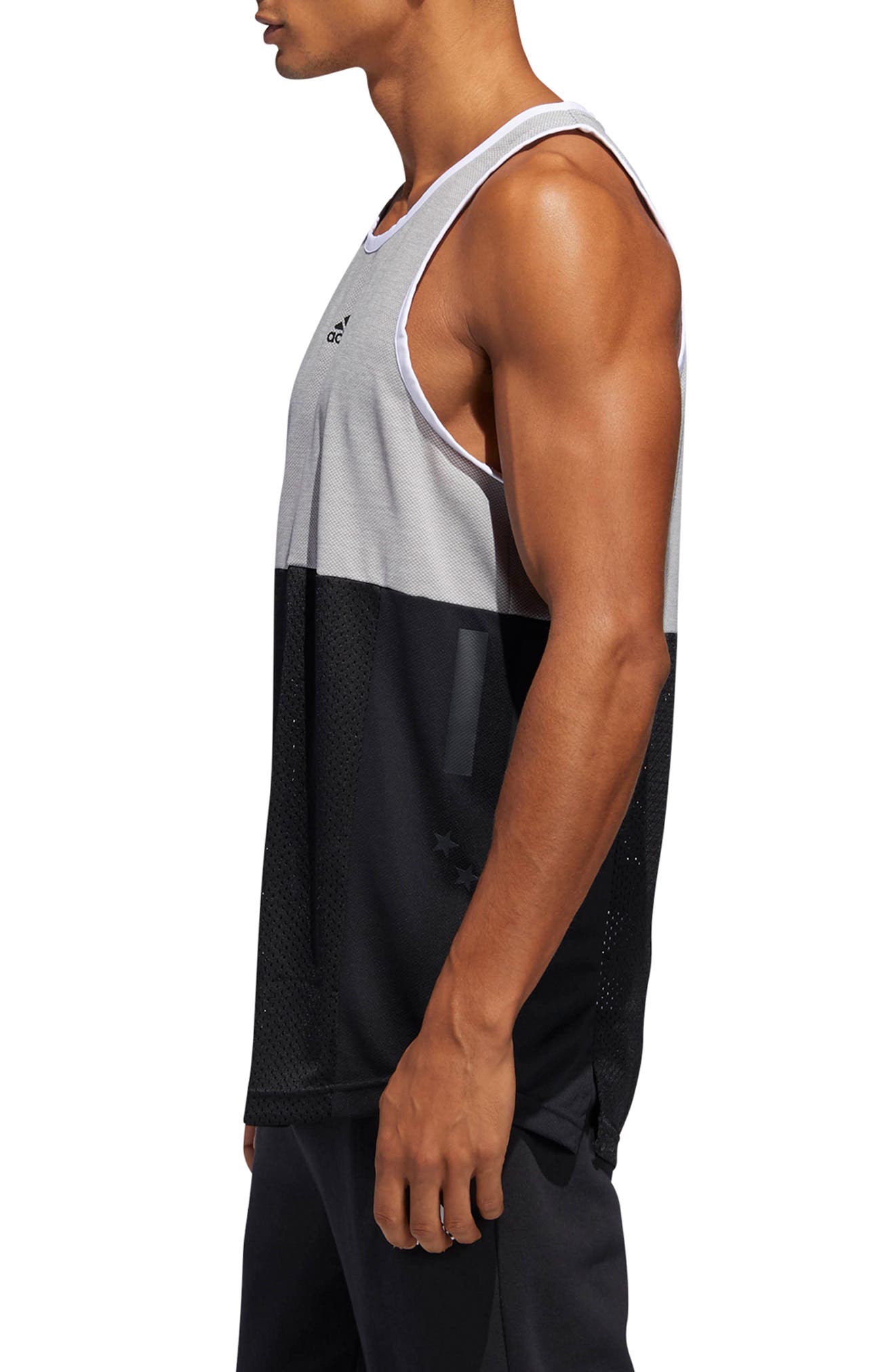 selected MEDIUM GREY HEATHER/ BLACK