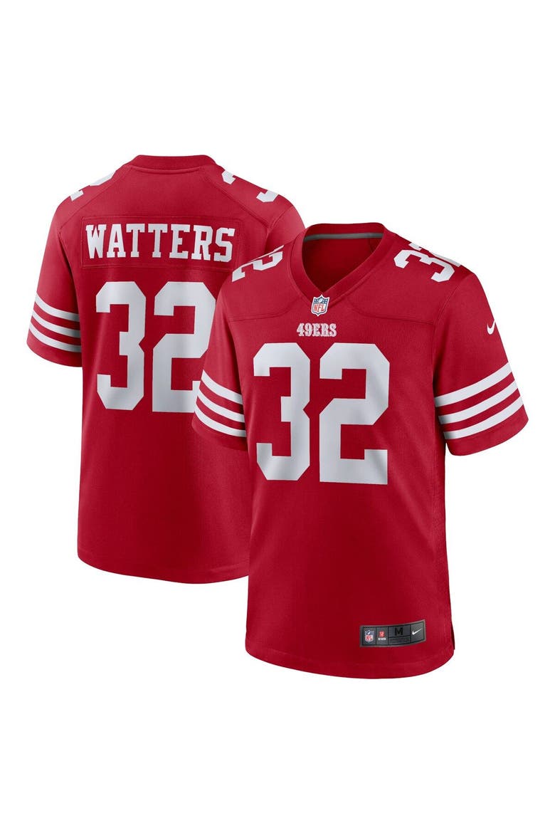 Men's Nike Ricky Watters Scarlet San Francisco 49ers Retired Player Game Jersey, Main, color, Scarlet