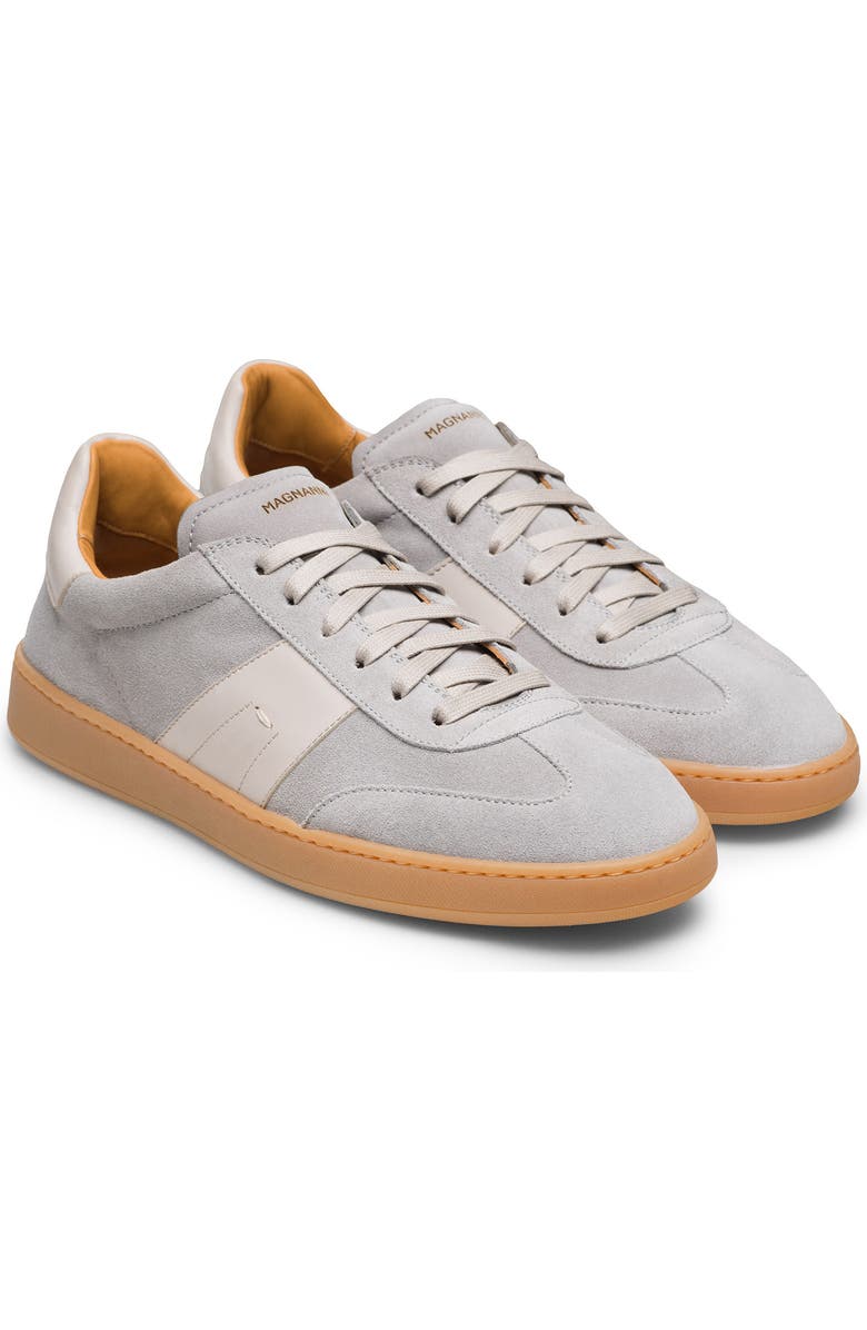 Magnanni Primera Sneaker, Main, color, Metal Suede