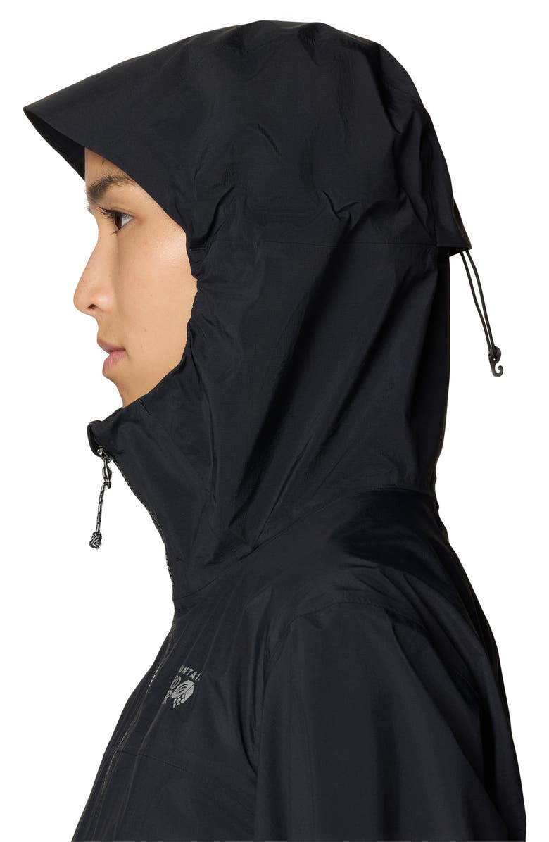 Mountain Hardwear Cloud Cipher Hooded Jacket, Alternate, color, Black