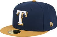 New Era Men's New Era Navy/Khaki Texas Rangers Two-Tone Color Pack 59FIFTY Fitted Hat
