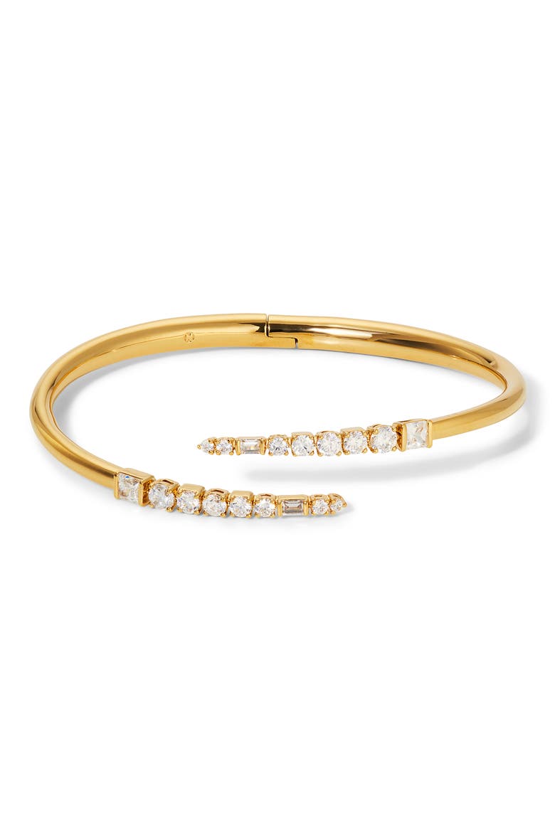Delphine Crystal Bracelet, Main, color, GOLD