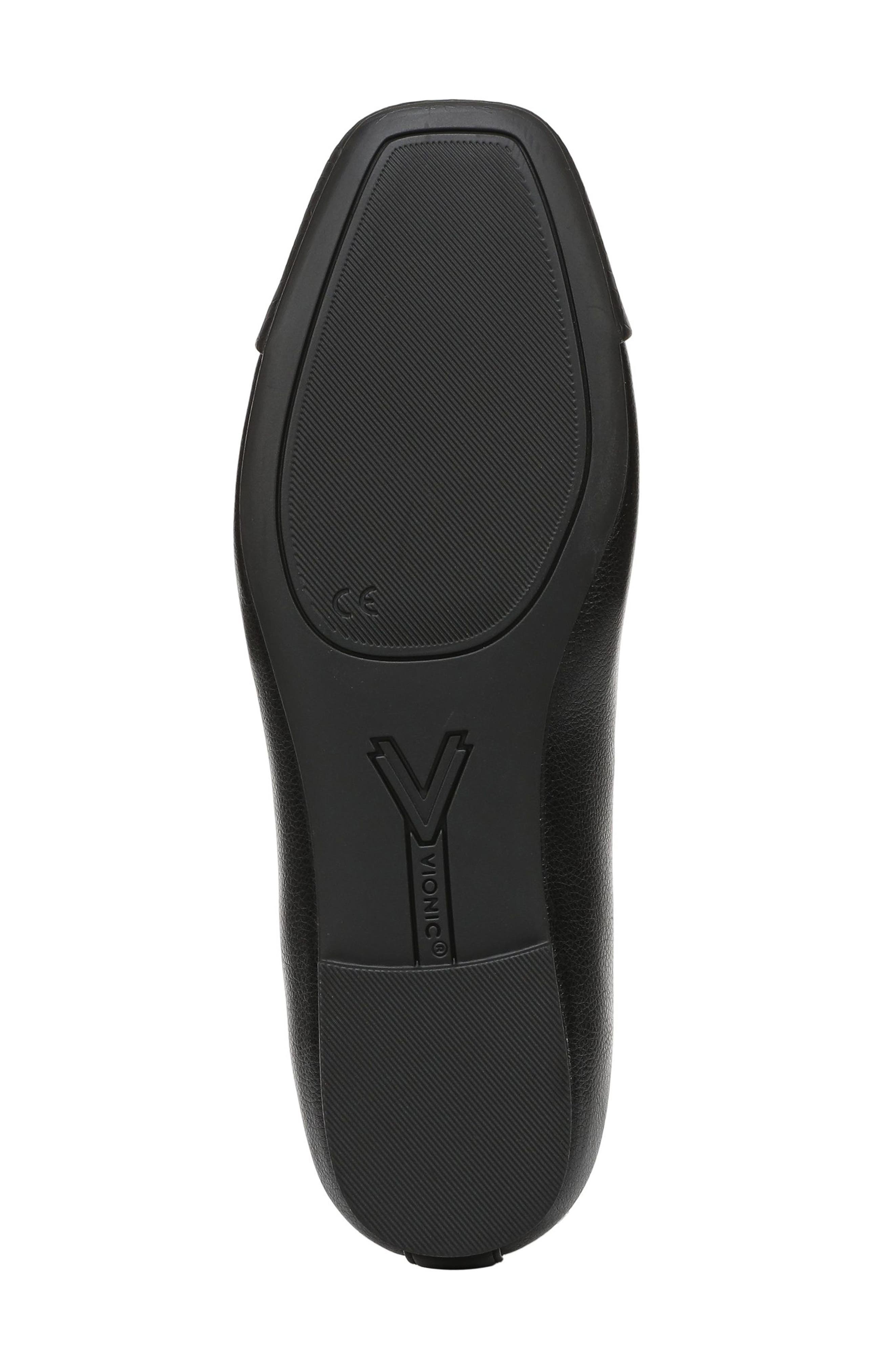 Hollen Cap Toe Flat, Alternate, color, BLACK