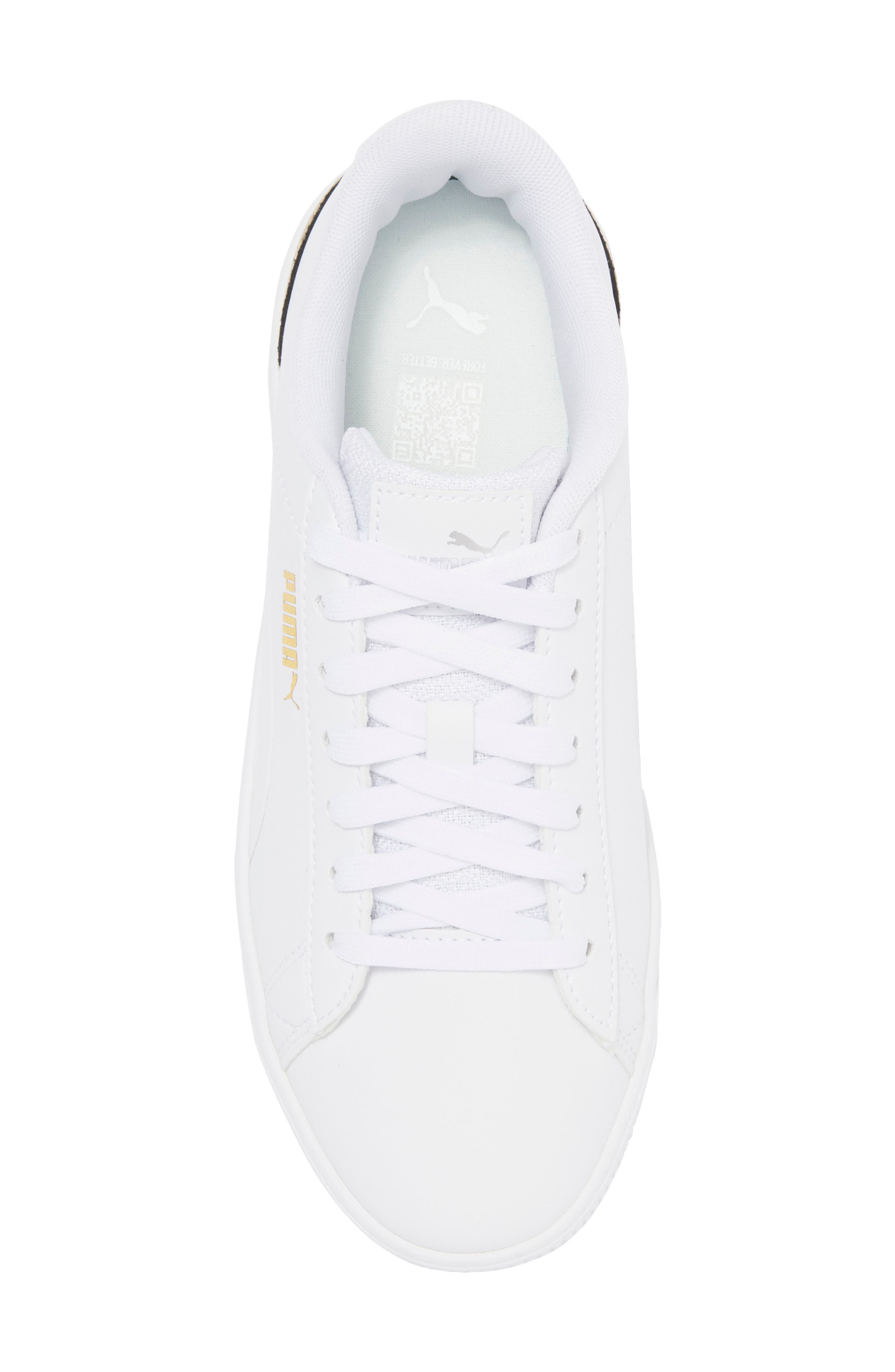 PUMA Vikky V3 Metallic Sneaker, Alternate, color, Puma White-Puma Gold-Silver