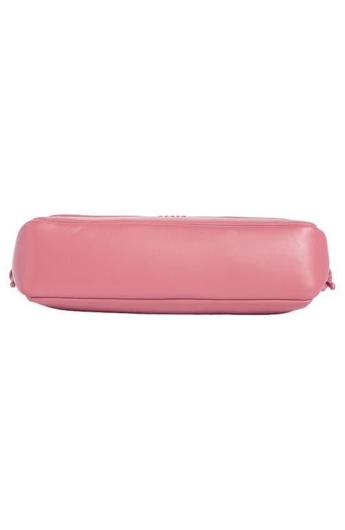 Furla Elettra Leather Crossbody Bag In Pink