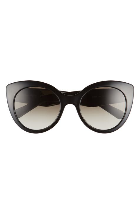 Classic 54mm Gradient Cat Eye Sunglasses