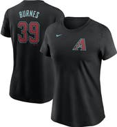 Nike Women's Nike Corbin Burnes Black Arizona Diamondbacks Fuse Name & Number T-Shirt