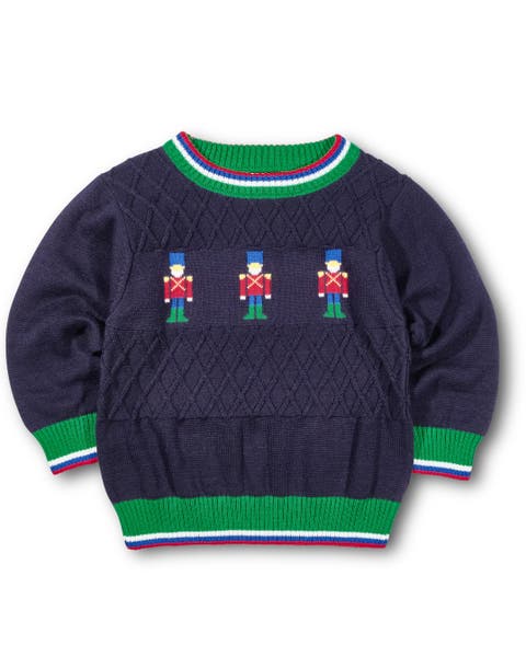 Sweater With Soldiers (Baby, Toddler, Little Kid)