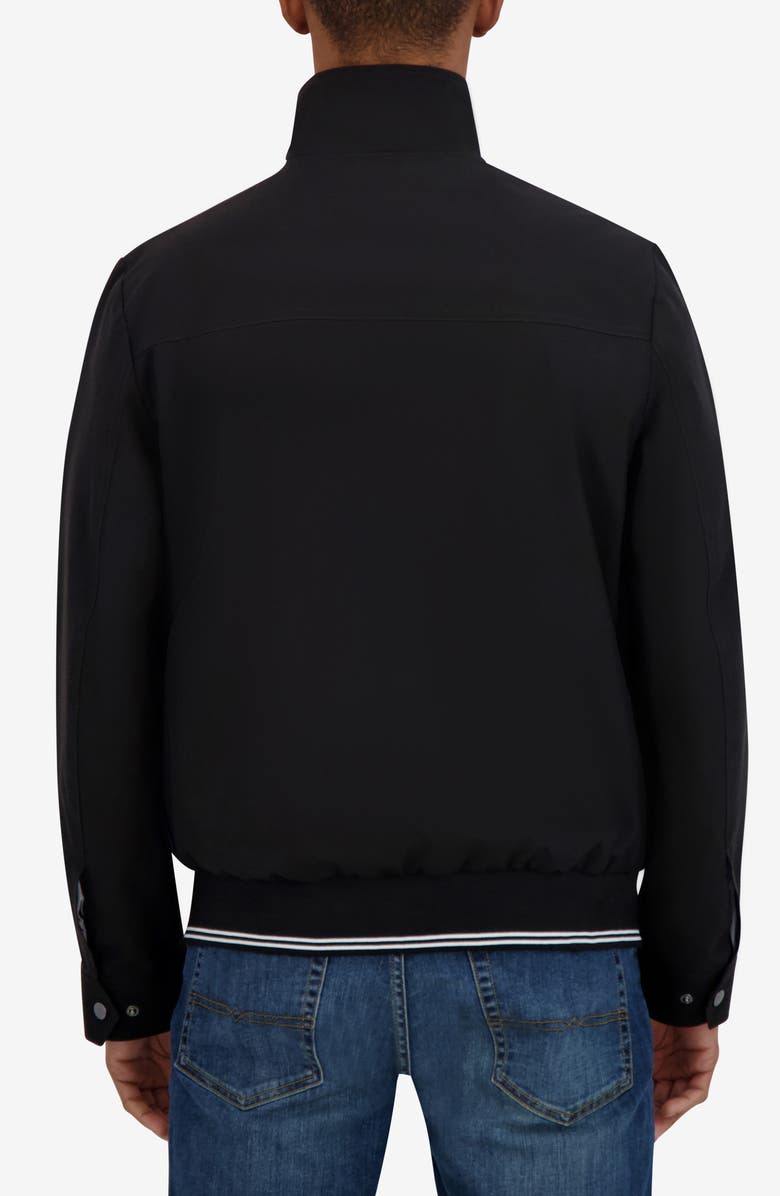 Nautica Bomber Jacket, Alternate, color, Black
