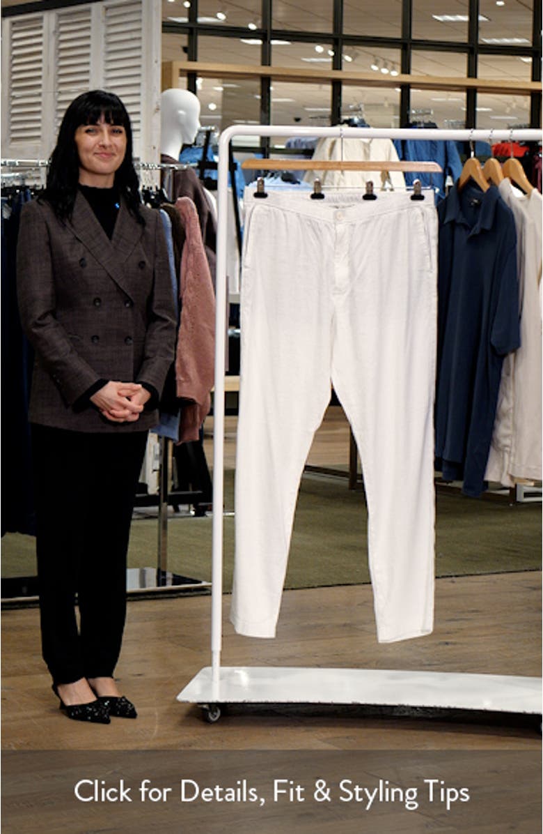 Beach Coast Stretch Linen & Cotton Pants, sales video thumbnail