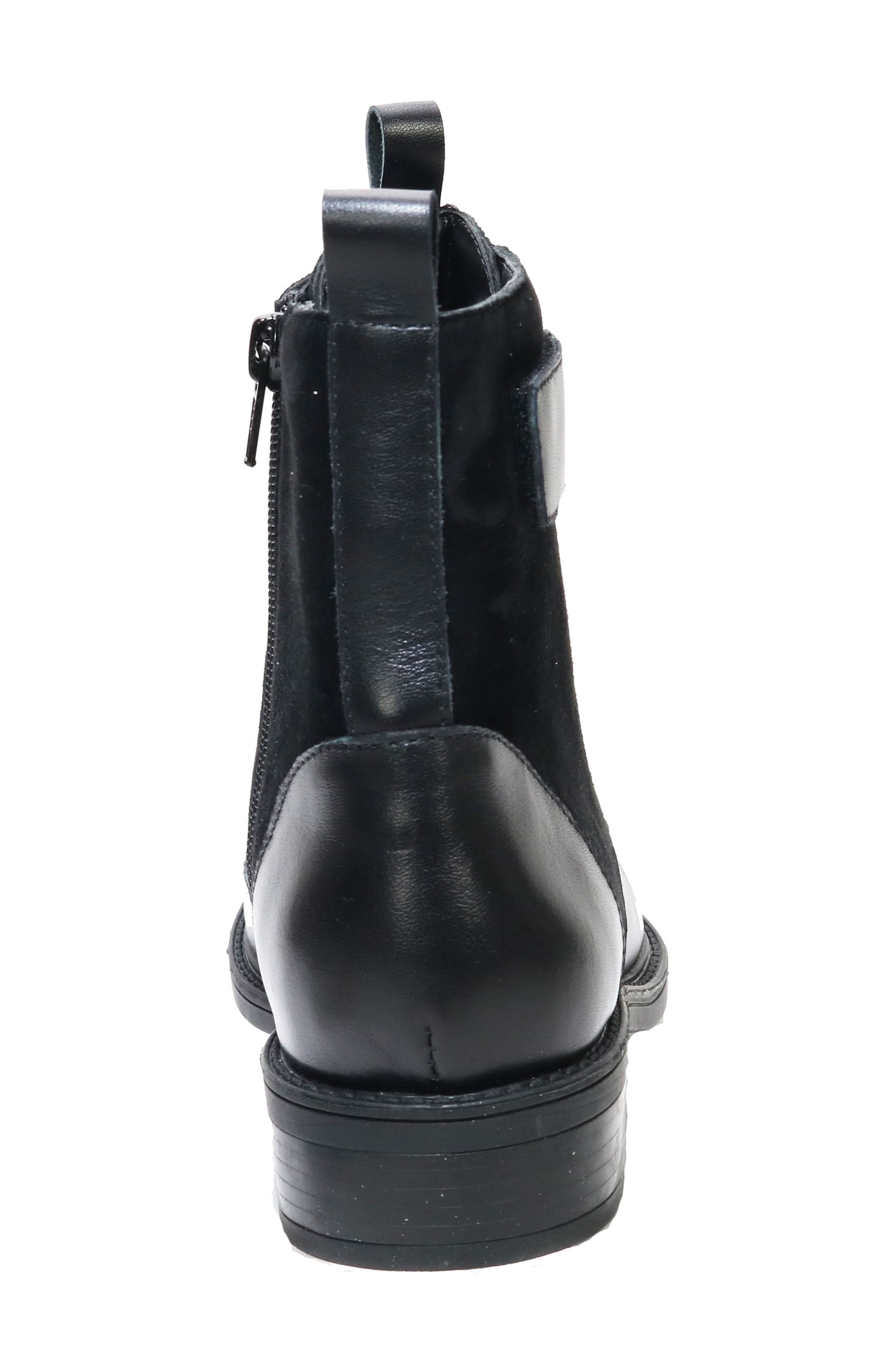 David Tate Club Water Resistant Bootie, Alternate, color, Black/ Black Combo