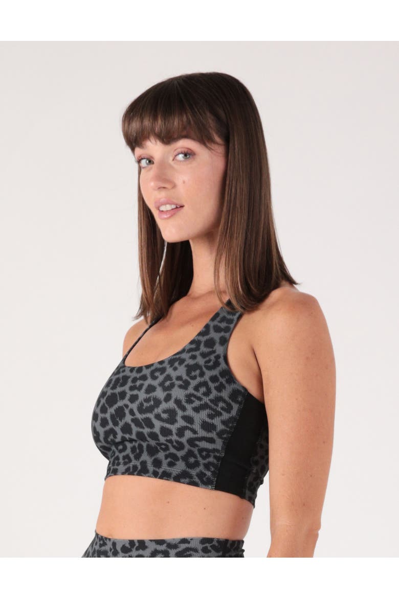 Breakaway Bra, Main, color, Black Tonal Leopard Print