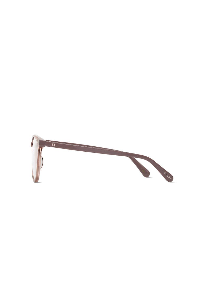 Meissa Blue Light Glasses, Alternate, color, Mauve