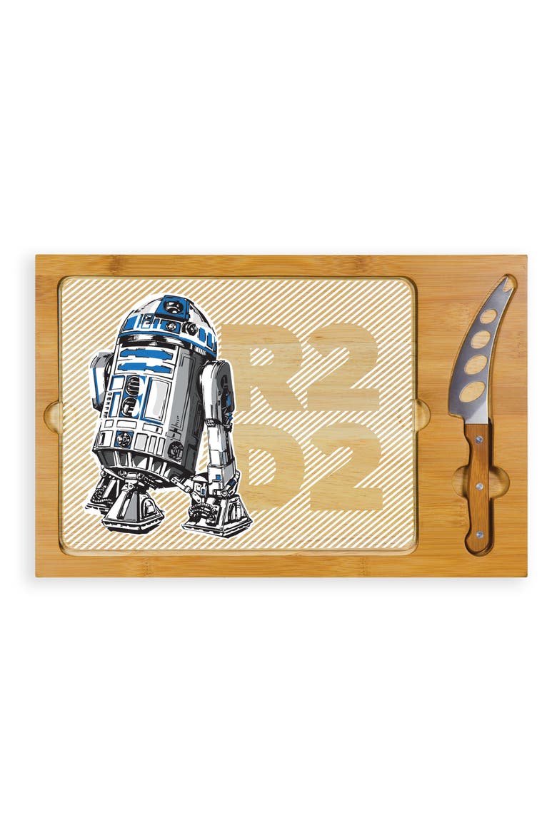 TOSCANA Icon - Star Wars™ 3-Piece Cheese Board Set, Main, color, BROWN