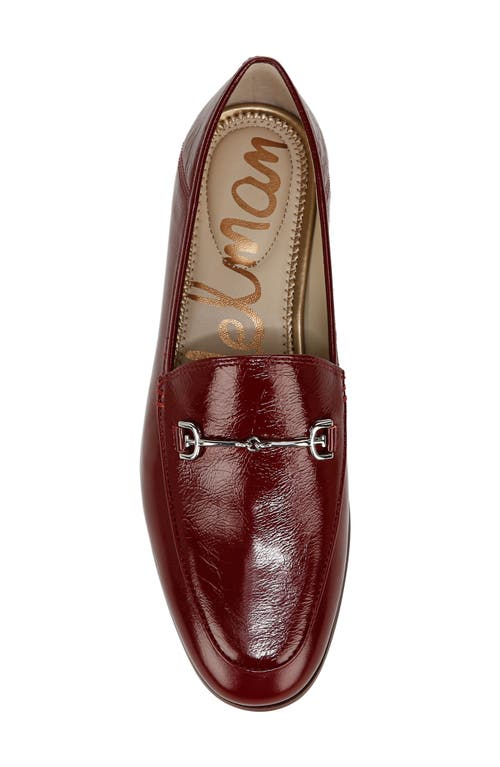 Sam Edelman Loraine Bit Loafer In Cabernet Red