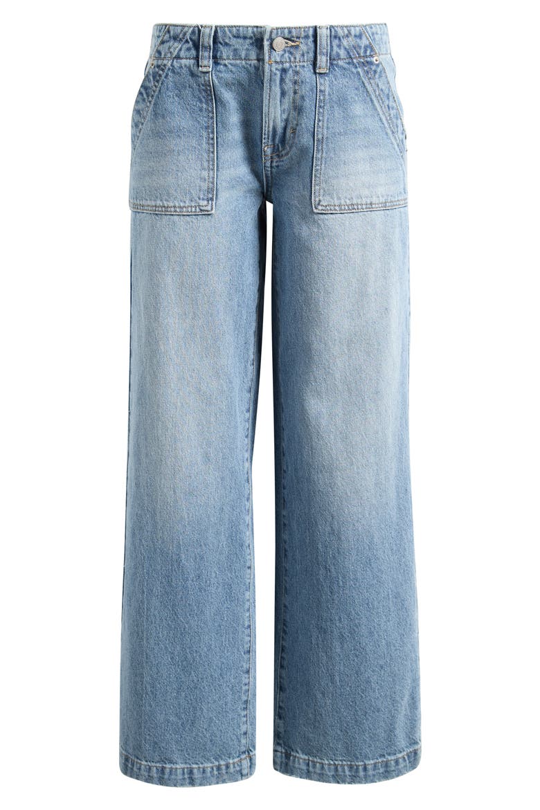 Tancy Baggy Pants, Alternate, color, DARK INDIGO