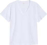 LESET Margo V-Neck Cotton T-Shirt