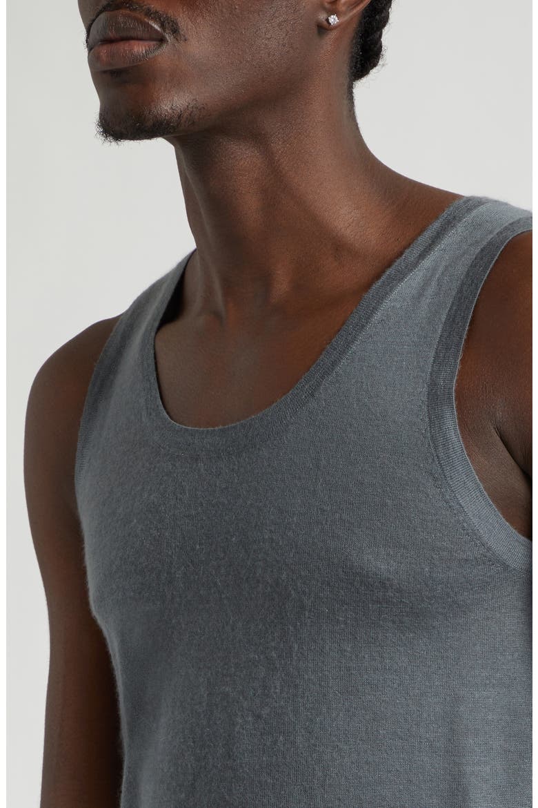 Big Cashmere Tank, Alternate, color, GARGOYLE