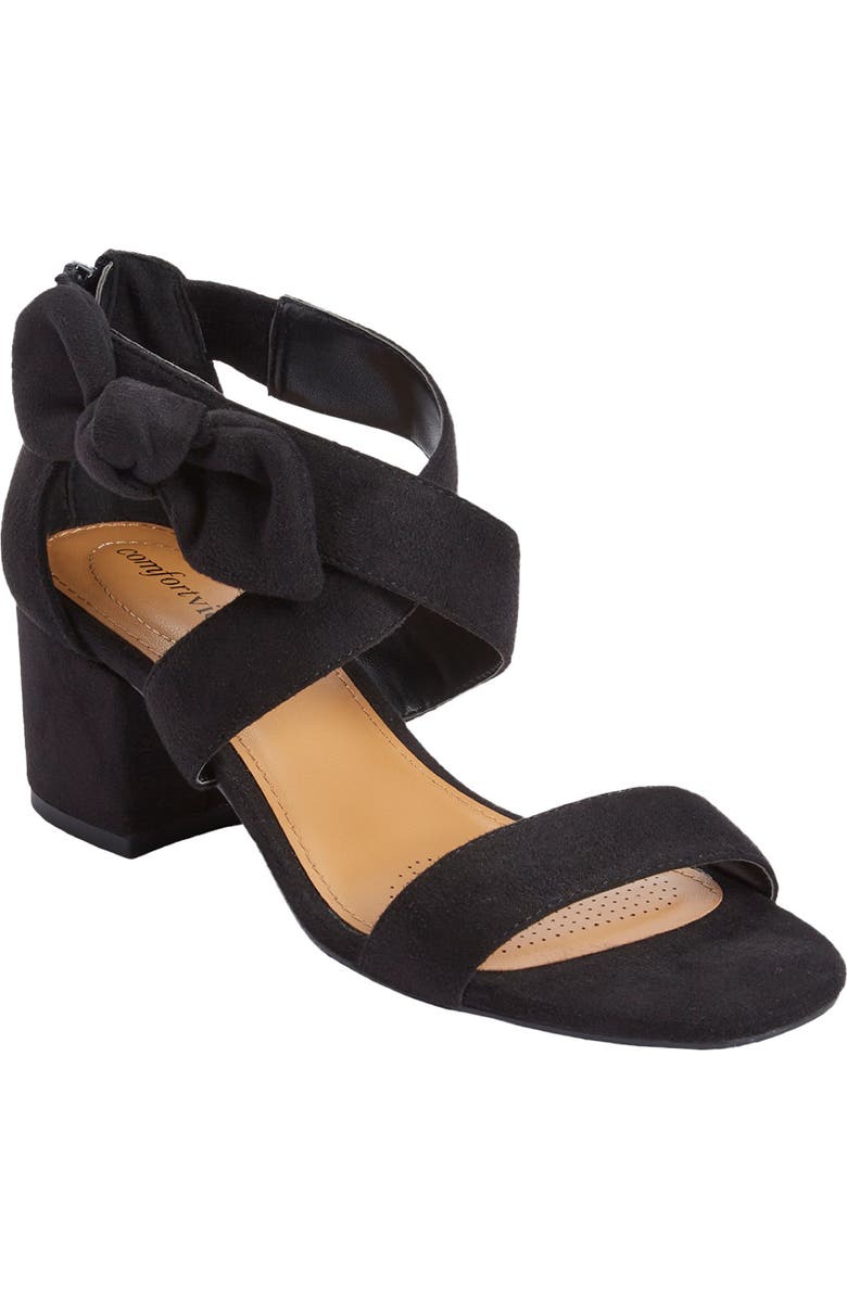 Comfortview The Aralyn Sandal, Main, color, Black