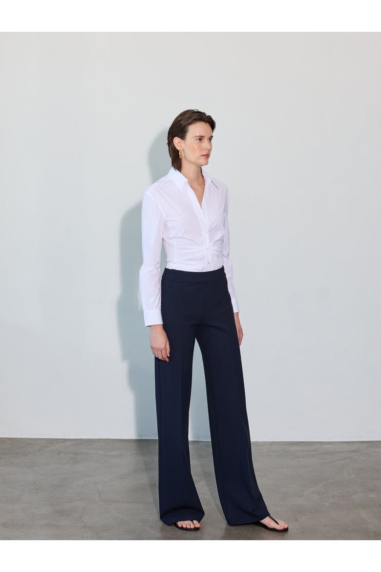 Savil Stretch Poplin Shirt, Alternate, color, White