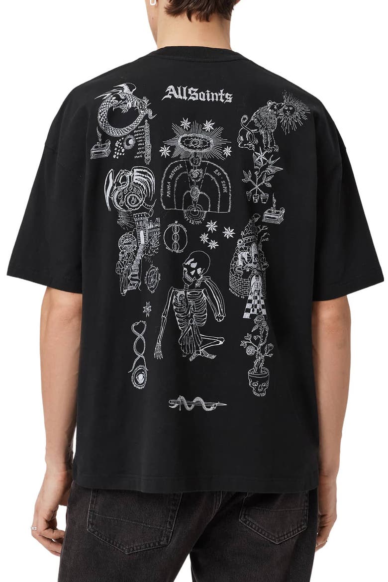 Terra Cotton Graphic T-Shirt, Alternate, color, JET BLACK