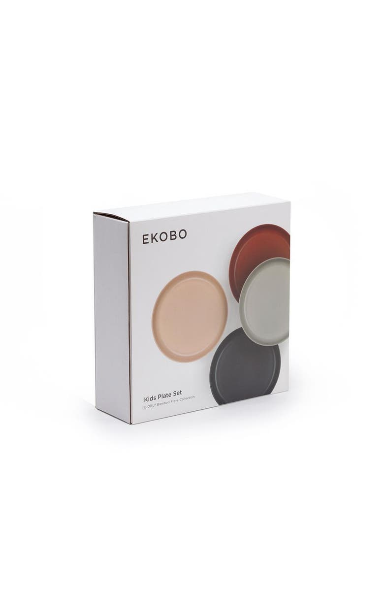 EKOBO Kids Plate Set, Alternate, color, Scandi