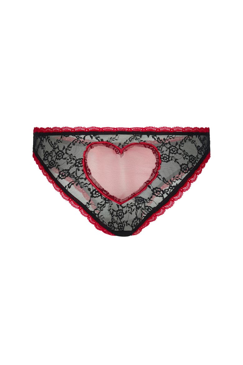 Cerys Cheeky Panties, Alternate, color, Black