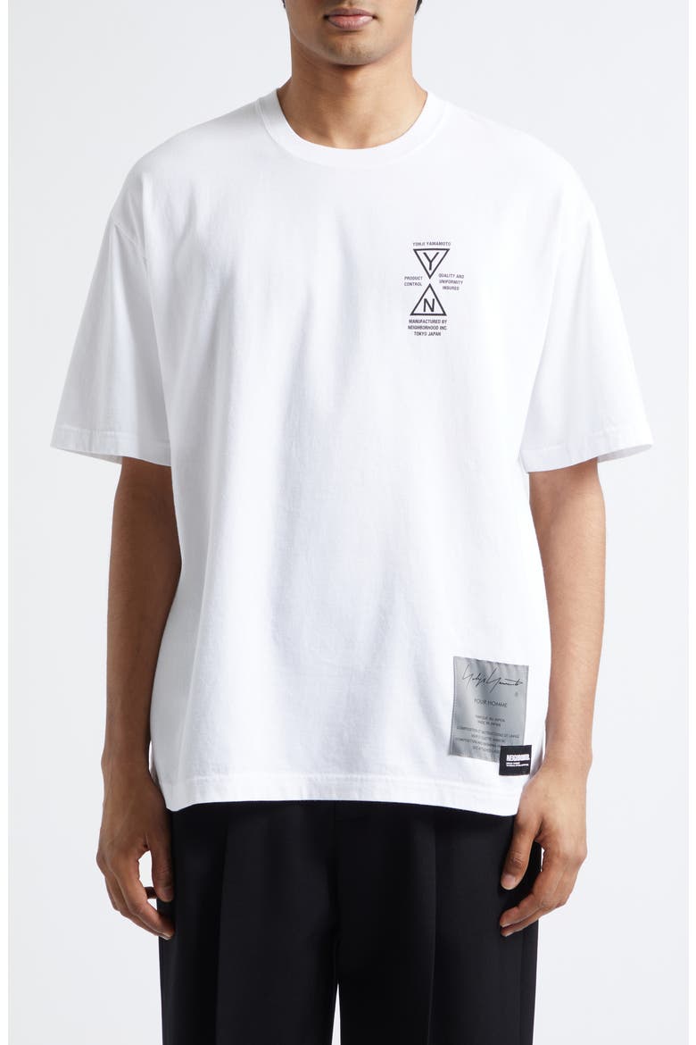 x NEIGHBORHOOD Short Sleeve Logo Graphic T-Shirt, Main, color, GREY