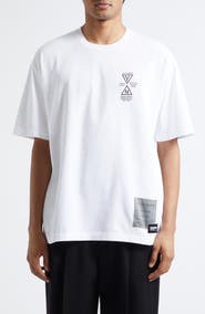 Yohji Yamamoto x NEIGHBORHOOD Short Sleeve Logo Graphic T-Shirt