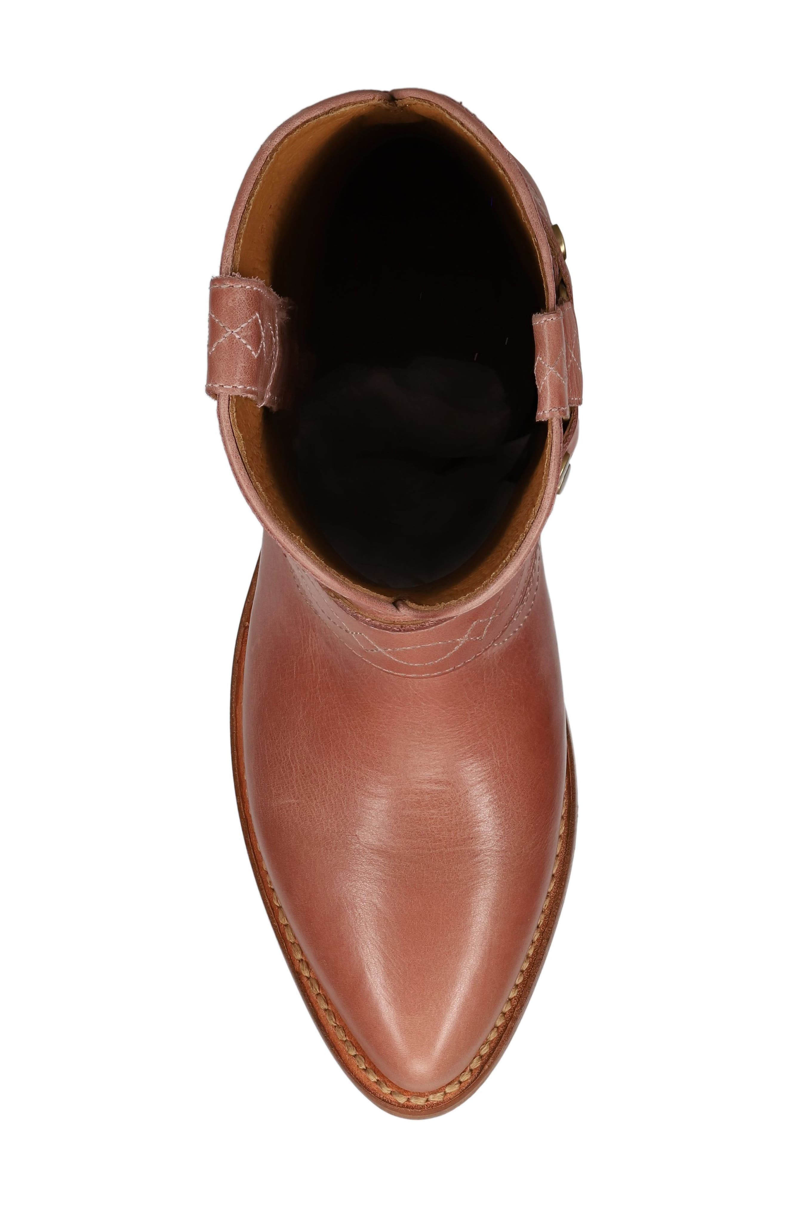 Frye Billy Harness Bootie, Alternate, color, Woodrose